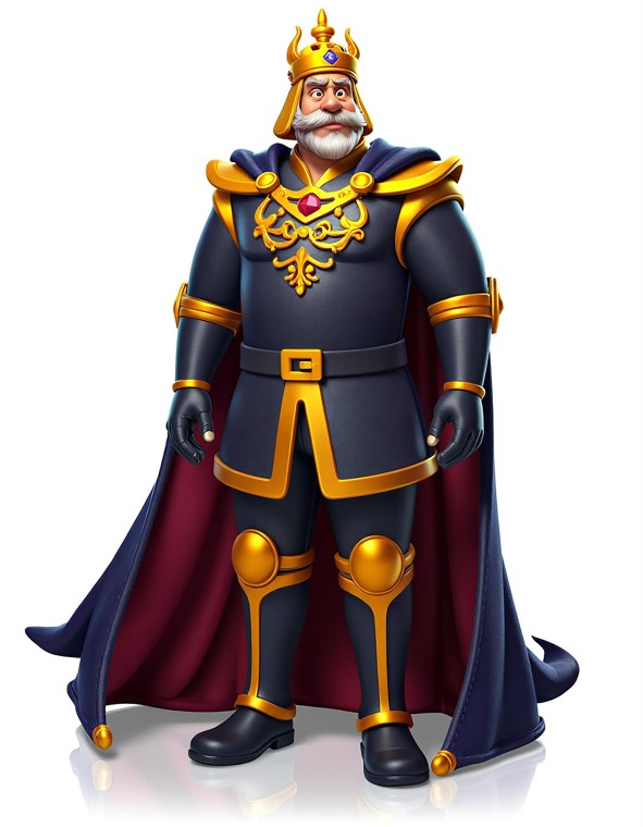 The dark court — generated Royalty character