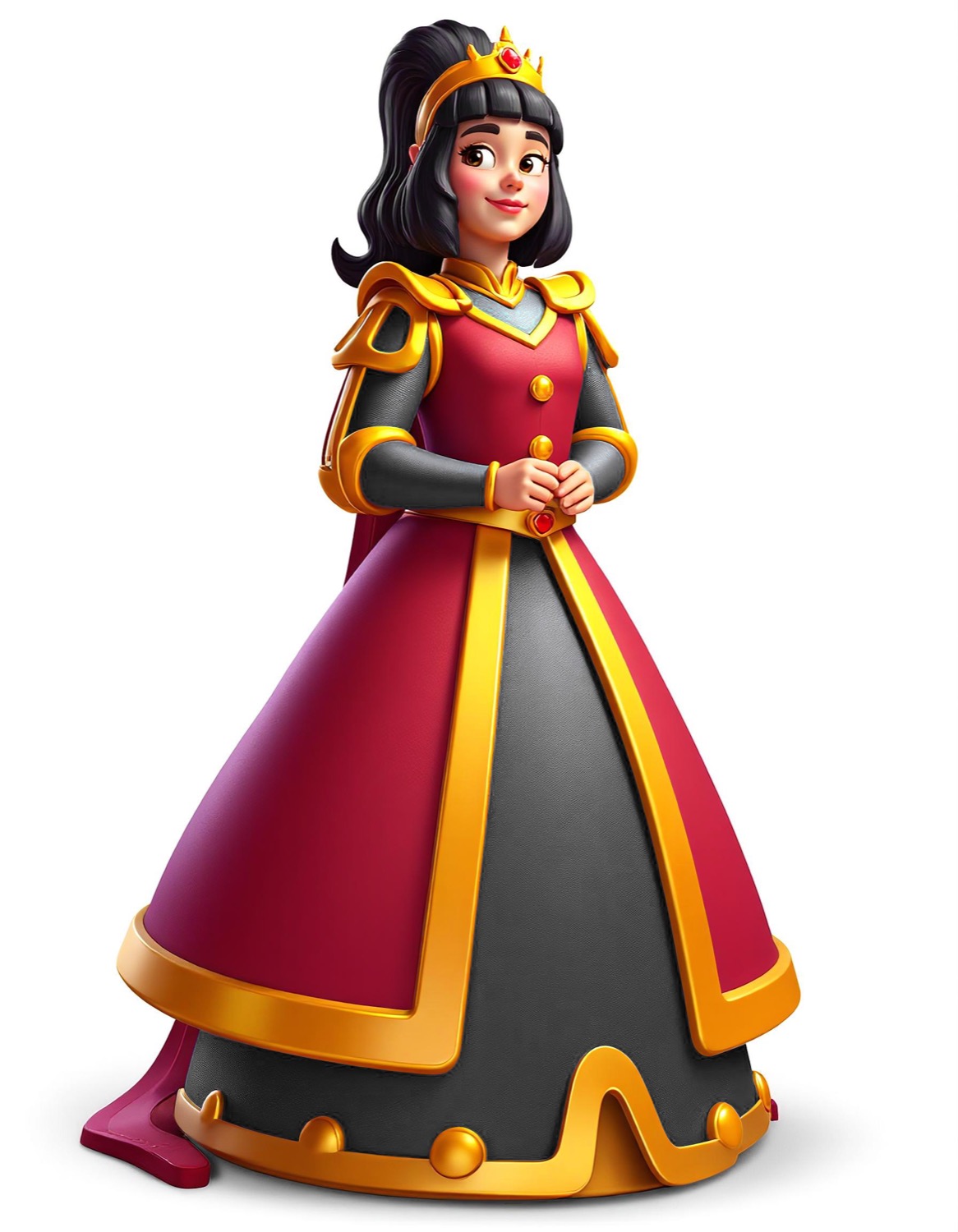 The Queen — hero character render