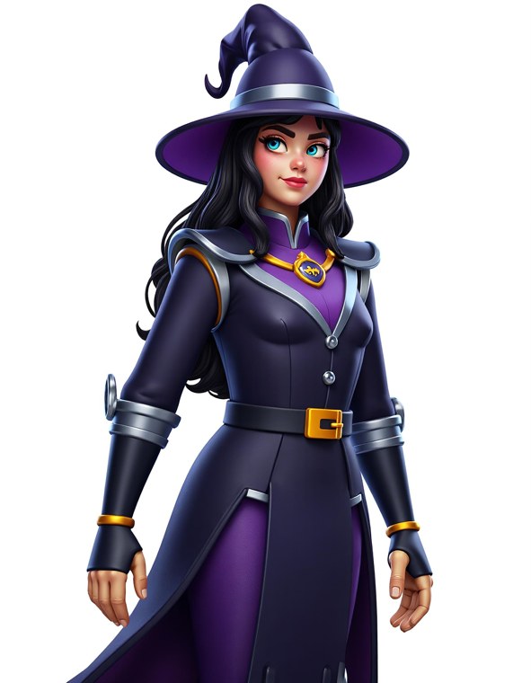 Mages & witches — generated Royalty character