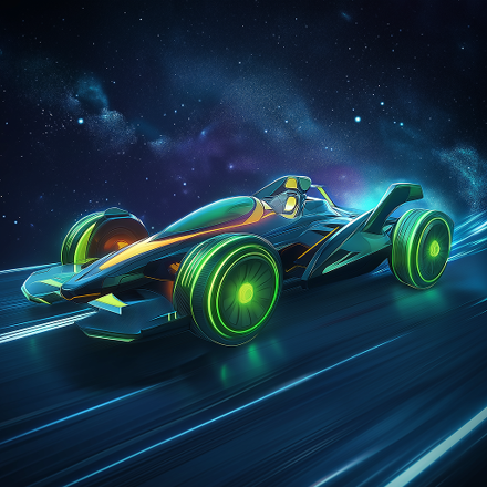 Space Race — generated car skin